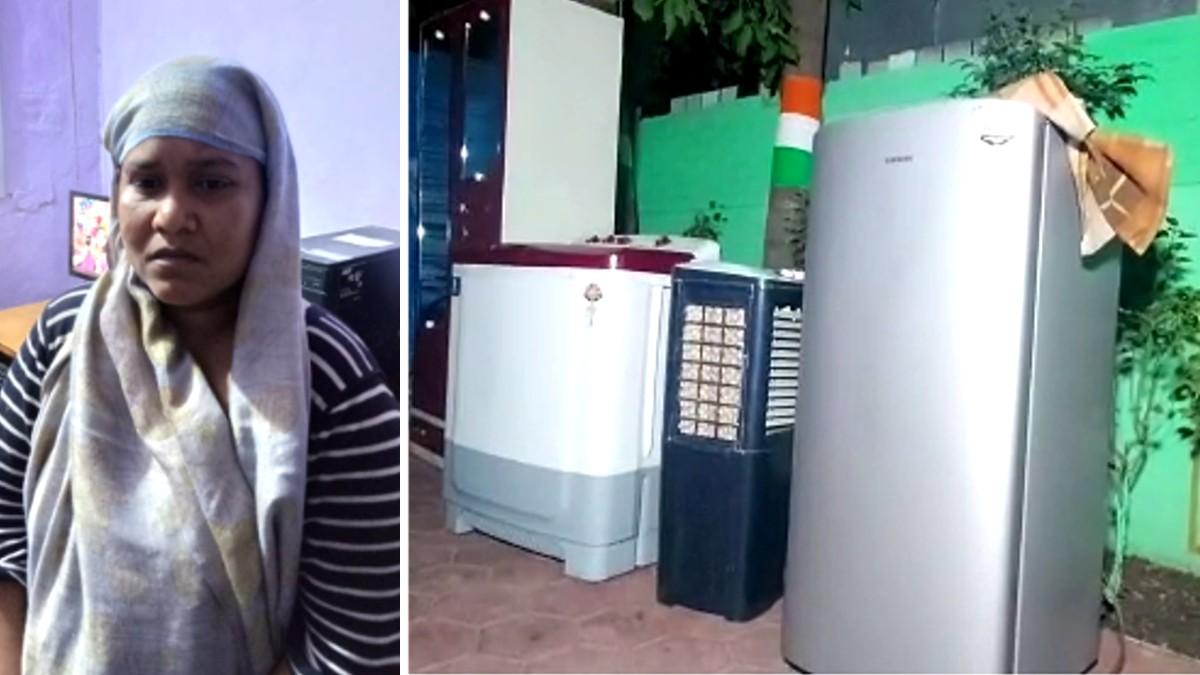 मां ने बच्चे को बेच खरीदे टीवी-फ्रीज और कूलर. (फोटो:Aajtak)