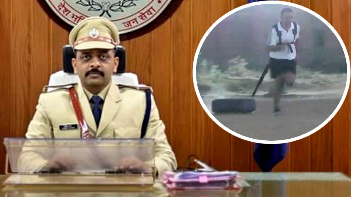 छतरपुर जिले के SP सचिन शर्मा. 