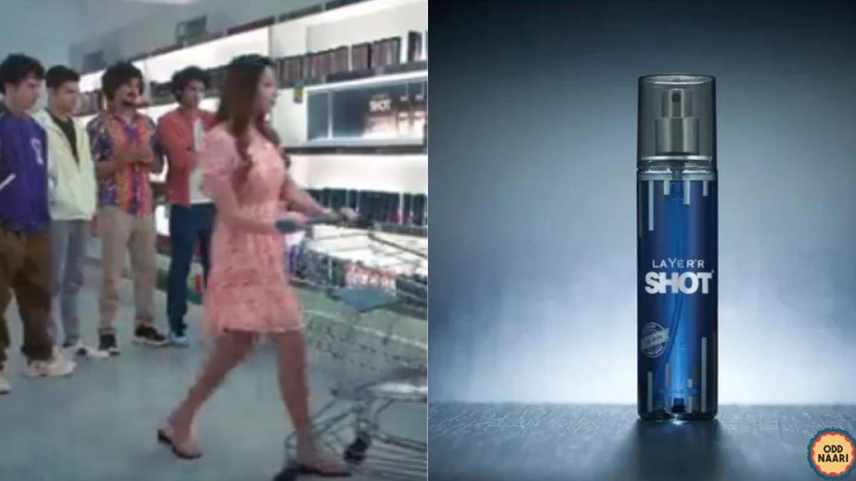 Layer Shot का विवादित एड