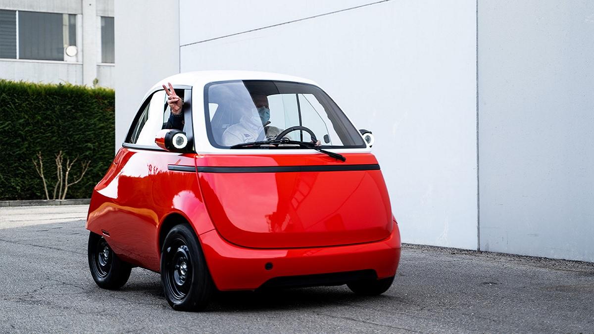 अनोखी है ये इलेक्ट्रिक व्हीकल (Photo: Microlino)