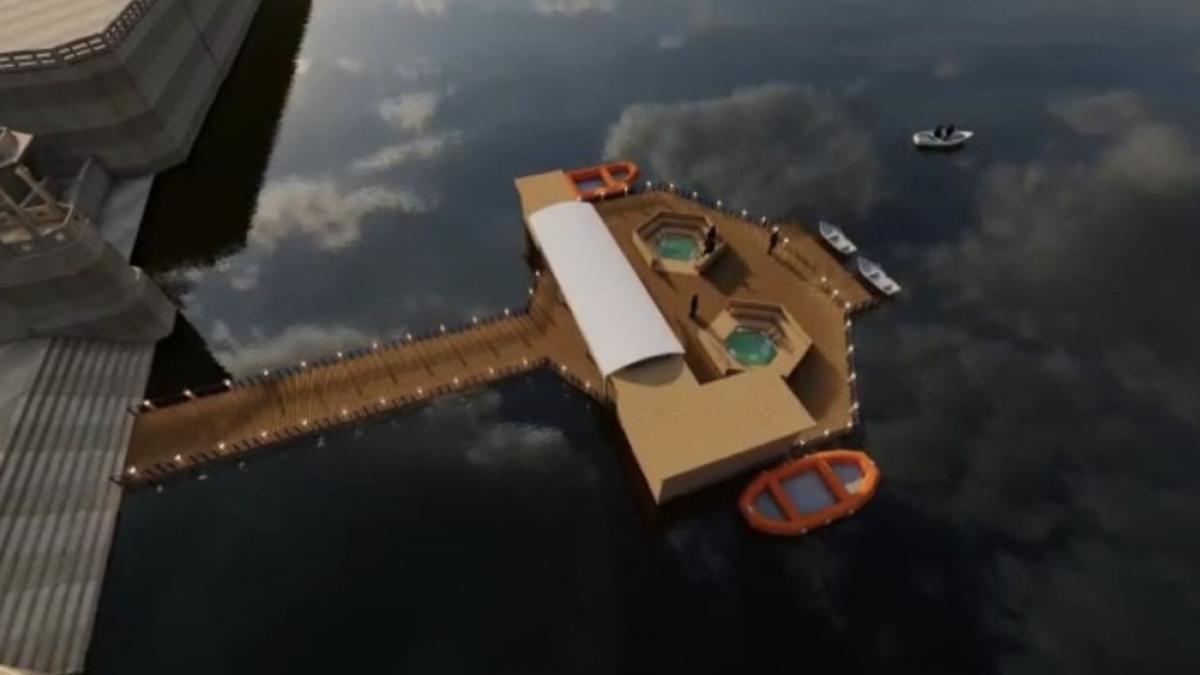 नमो घाट पर फ्लोटिंग बाथ कुंड और जेटी की सुविधाएं(प्रतीकात्मक तस्वीर)