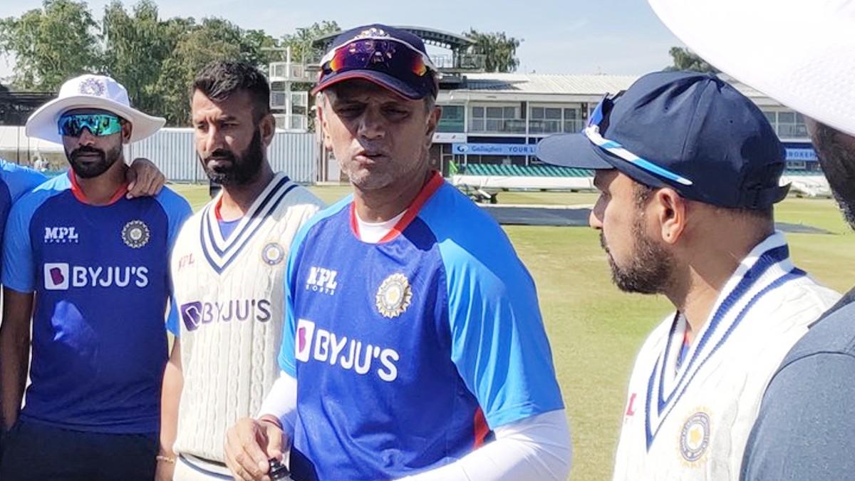 Rahul Dravid in England (@BCCI)