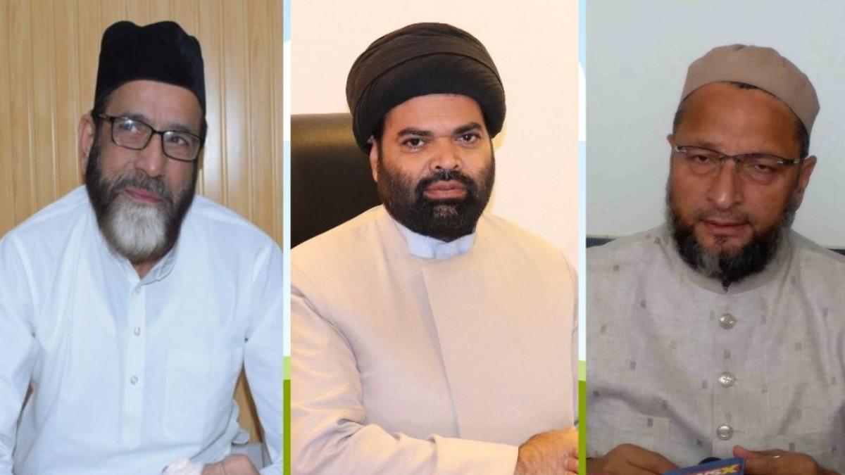 मौलाना तौकीर रजा, मौलाना कल्बे रुशैद, असदुद्दीन ओवैसी