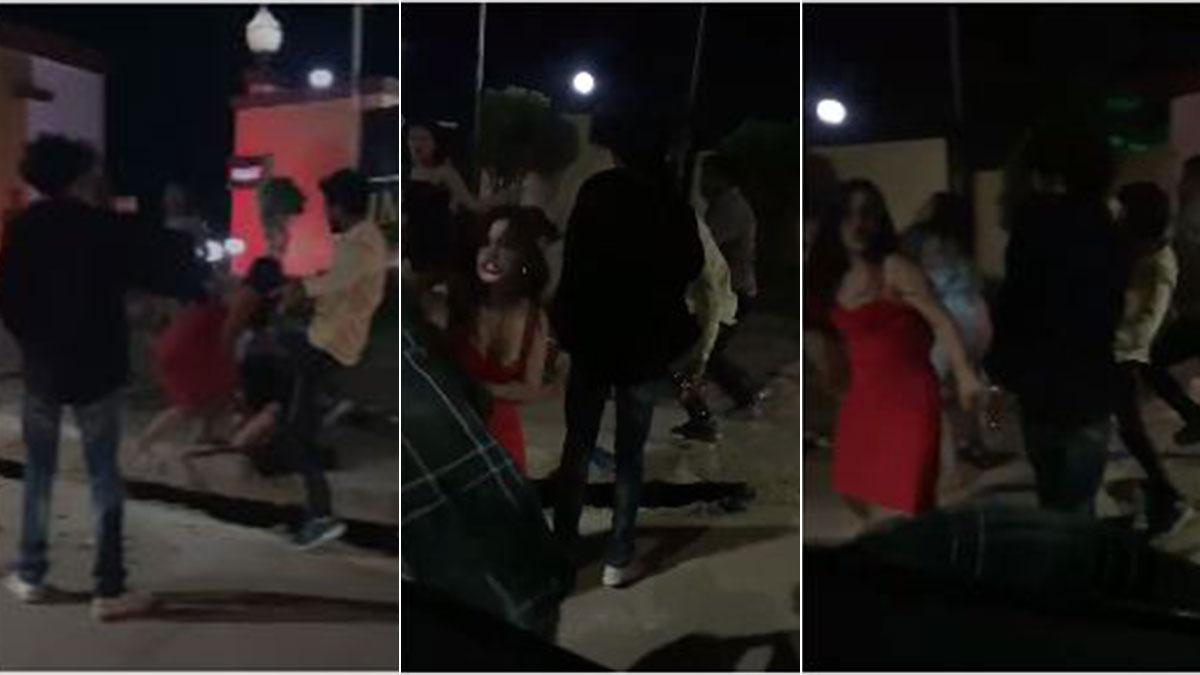 घटना का वीडियो वायरल.