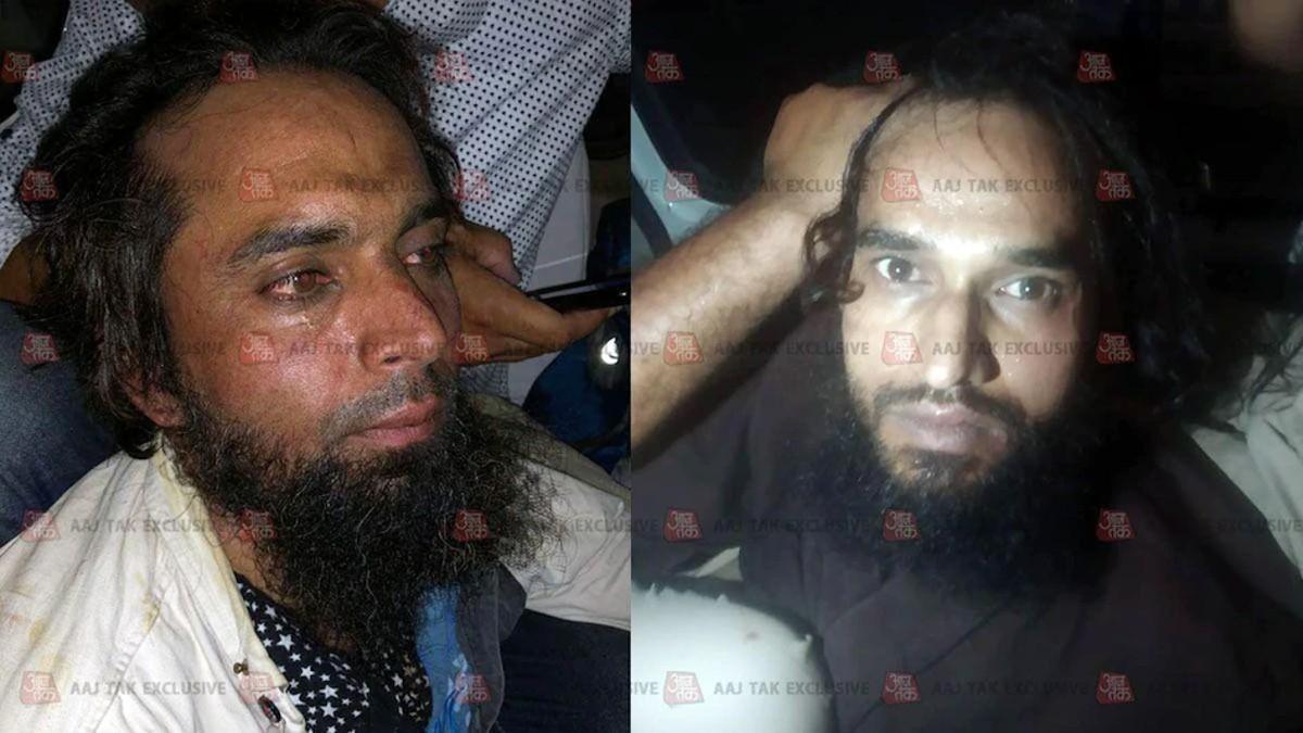 पुलिस की गिरफ्त में गौस मोहम्मद और मोहम्मद रियाज. (फाइल)