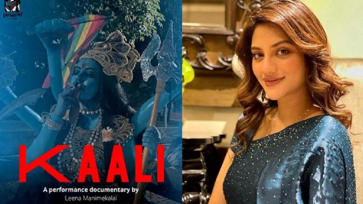 फिल्म काली के विवादित पोस्टर पर नुसरत जहां ने बयान दिया है.