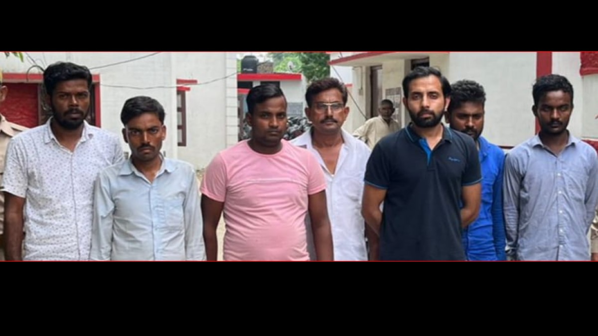 गिरफ्तार किए गए आरोपी