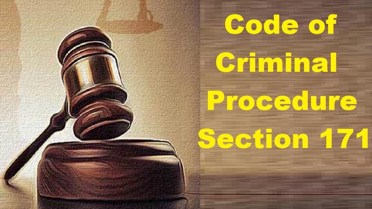 शिकायतकर्ता और गवाहों से संबंधित है ये धारा