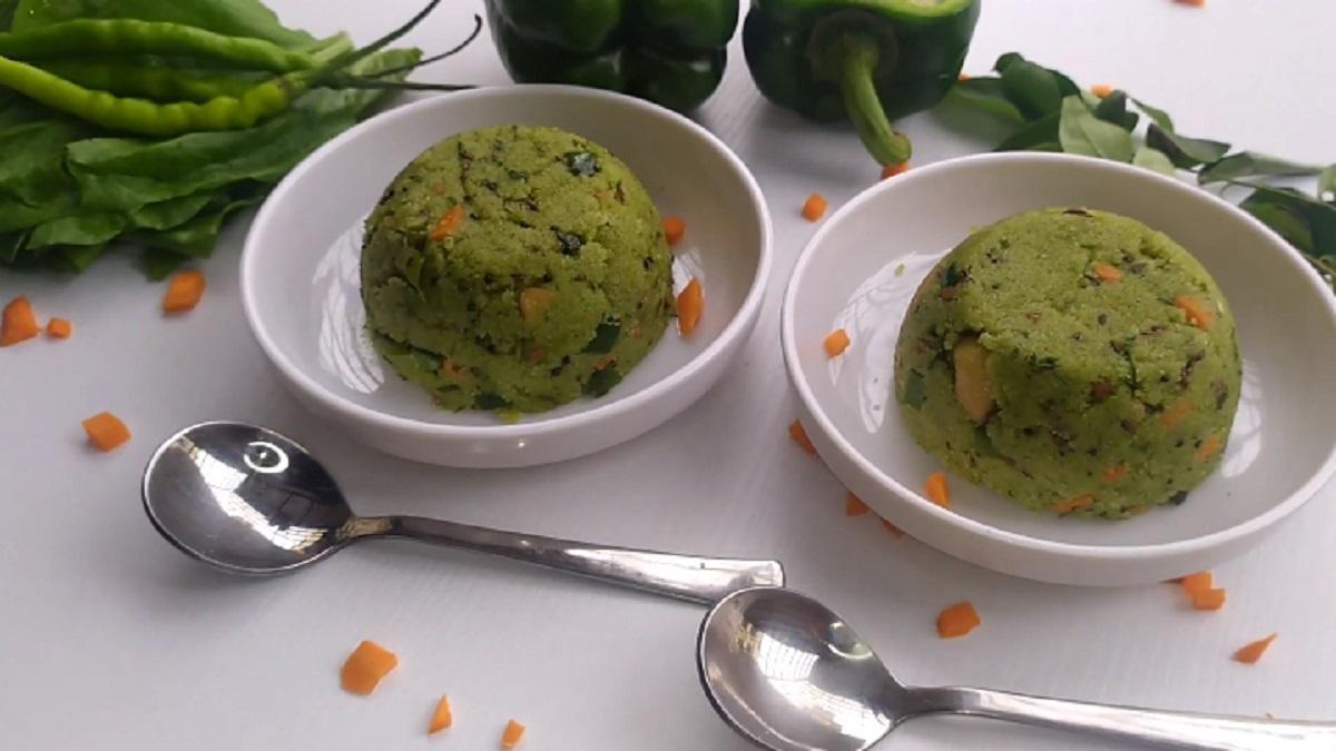 Hariyali Upma Recipe in Hindi