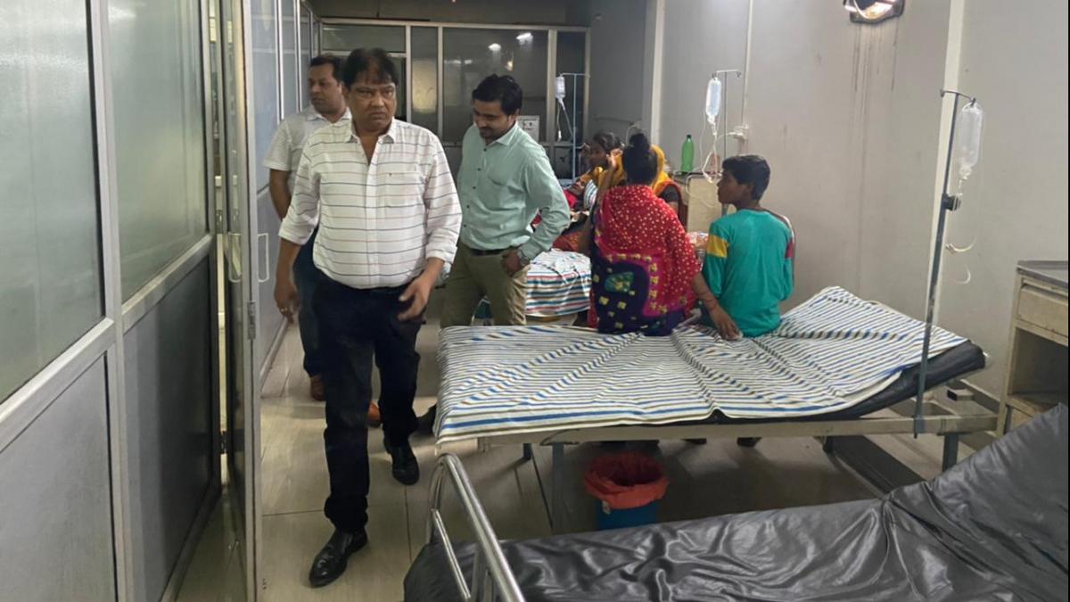 न्यू हेरिटेज प्राइवेट अस्पताल पर छापा