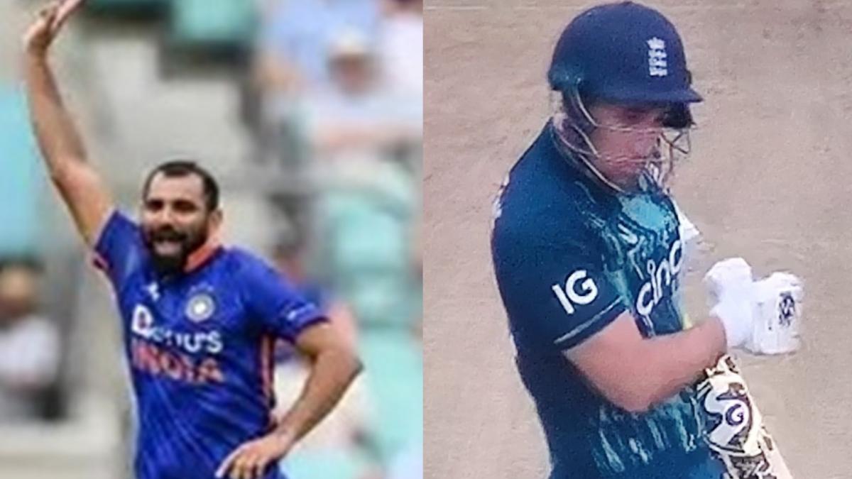 IND vs ENG 2nd ODI: मोहम्मद शमी की बाउंसर ने उड़ाए लियाम लिविंगस्टोन के होश, हेलमेट पर बॉल लगने से रुका रहा खेल