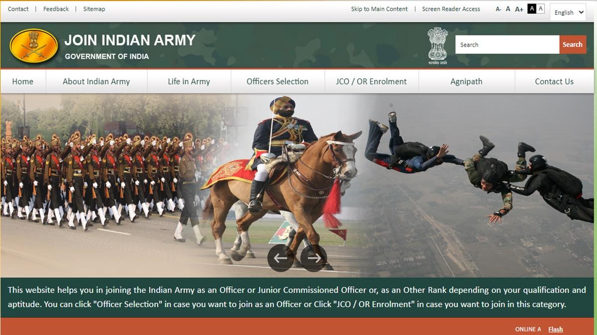Indian Army Dental Corps Recruitment 2022