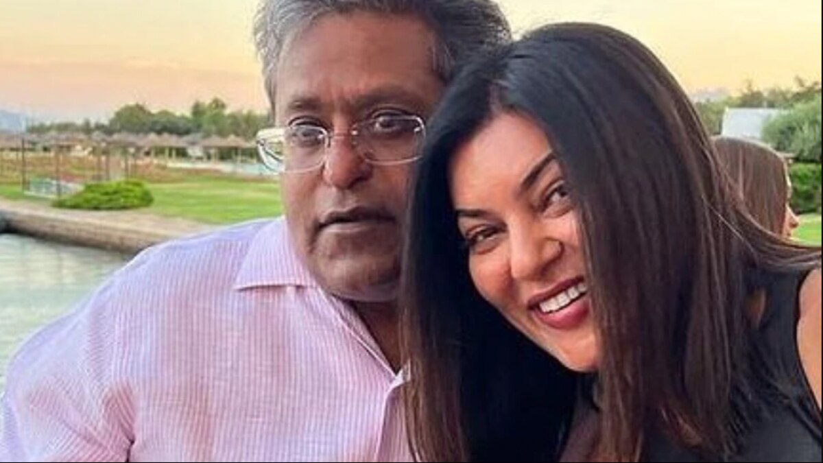 ललित मोदी, सुष्मिता सेन 