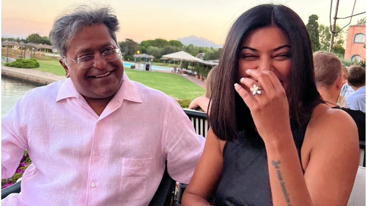 ललित मोदी, सुष्मिता सेन