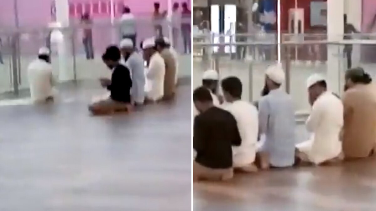 लुलु मॉल में नमाज अदा करने वाले कौन थे?