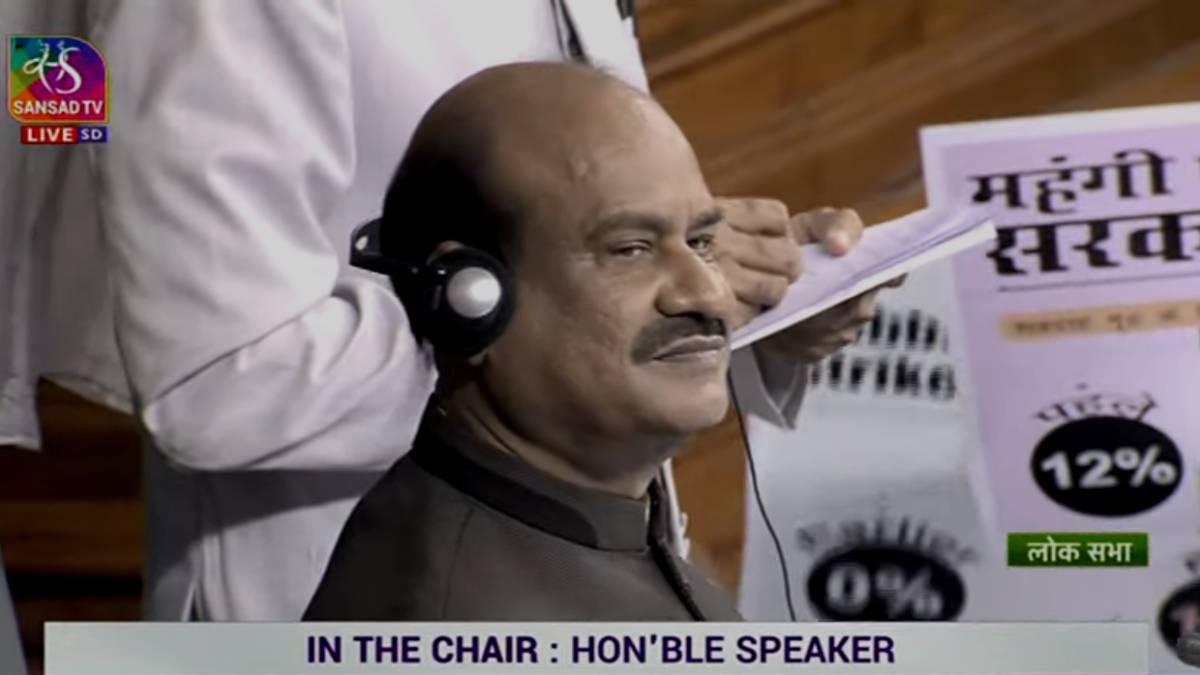 लोकसभा अध्यक्ष ओम बिरला