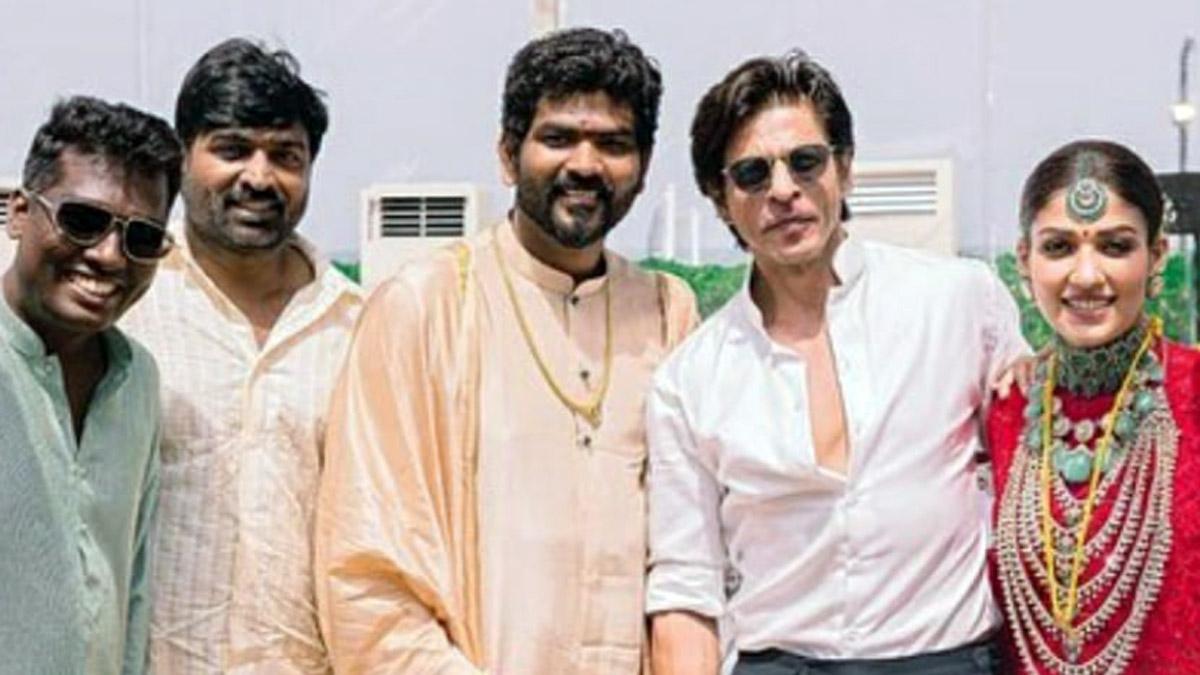 शाहरुख खा,न विजय सेतुपति, नयनतारा और एटली 