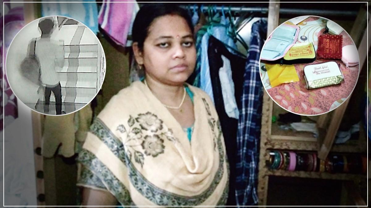 चोरों ने दिनदहाड़े चोरी की वारदात को दिया अंजाम (फोटो-आजतक)