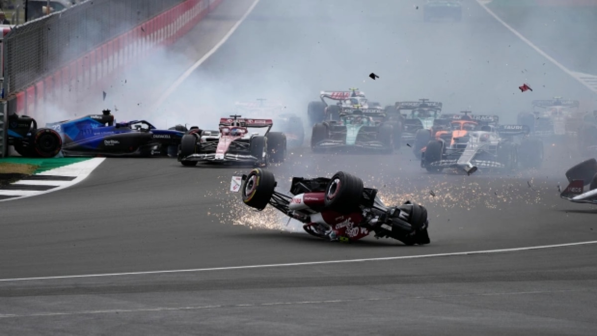 F1 Race Accident