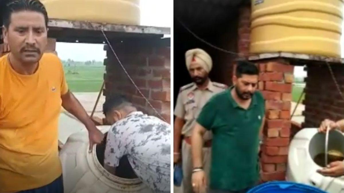 Punjab: छत पर रखी पानी की टंकी में लबालब भरी थी शराब, देखकर हैरान रह गई पुलिस