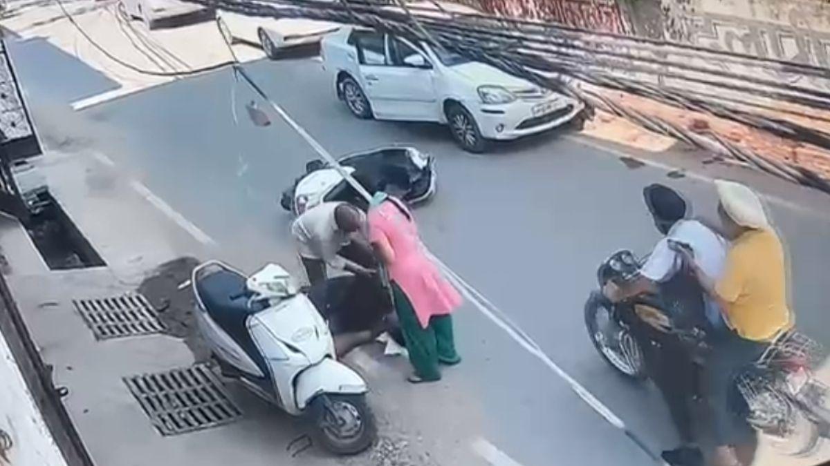 कार चालक की लापरवाही से गई युवक की जान. 