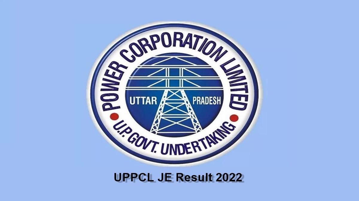 UPPCL Junior Engineer Civil Result 2022