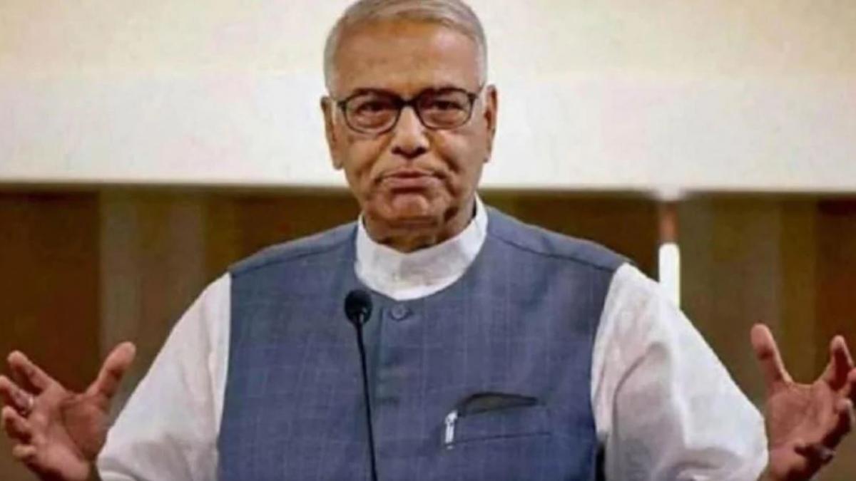 विपक्ष के राष्ट्रपति उम्मीदवार यशवंत सिन्हा