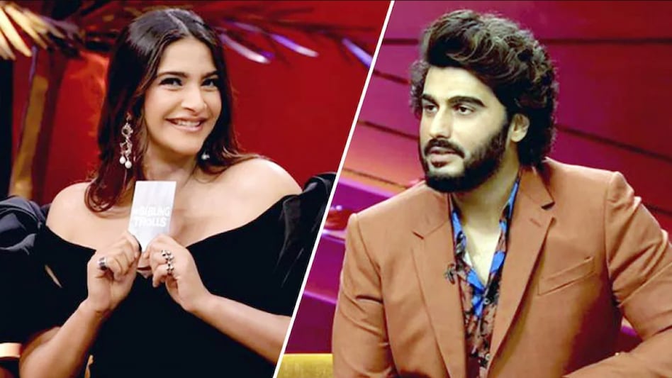 Koffee with Karan: Sonam Kapoor ने कियारा-कृति को कहा अंडररेटेड, सुनकर हैरान रह गये Arjun Kapoor - Koffee with Karan Arjun Kapoor shocked after Sonam Kapoor calls Kiara Advani underrated tmovb -