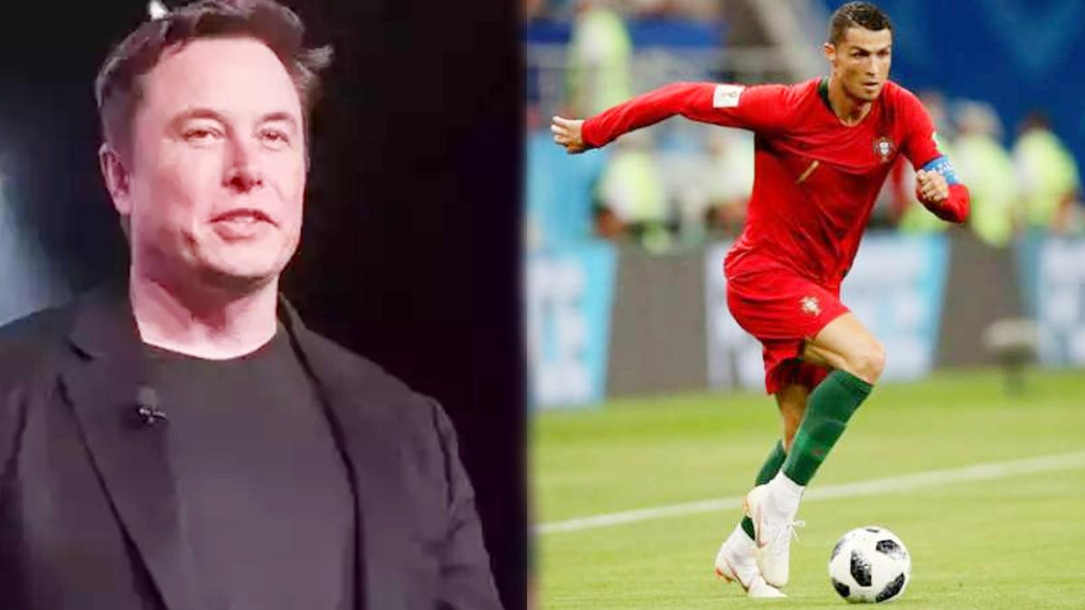 Elon Musk and Cristiano Ronaldo (Twitter)
