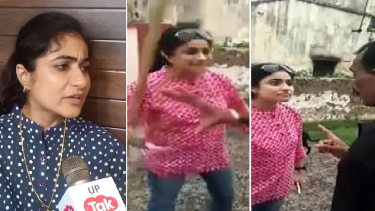 गार्ड को गाली देने वाली महिला डिंपी महेंद्रू