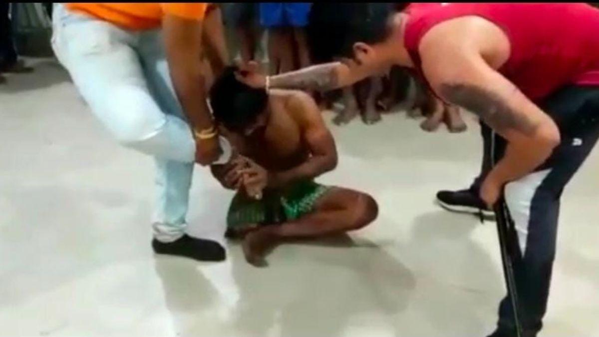 ओडिशा के मयूरभंज जिले के एक नशामुक्ति केंद्र में पिटाई का वीडियो वायरल