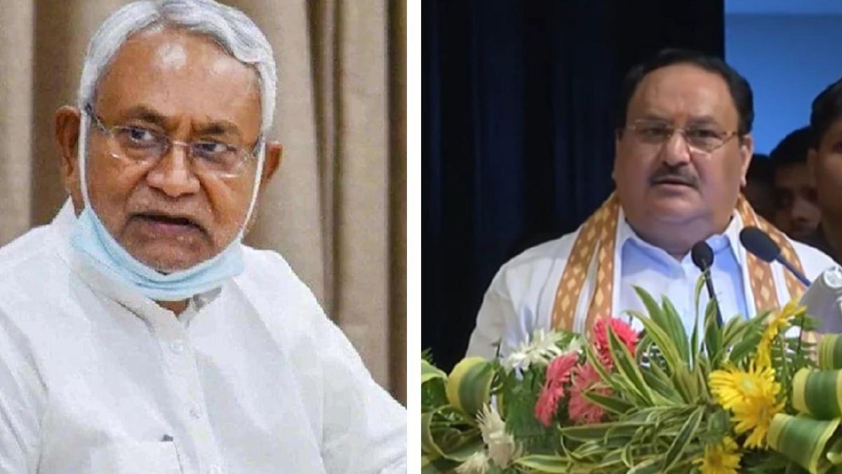 नीतीश कुमार और जेपी नड्डा (फाइल फोटो)