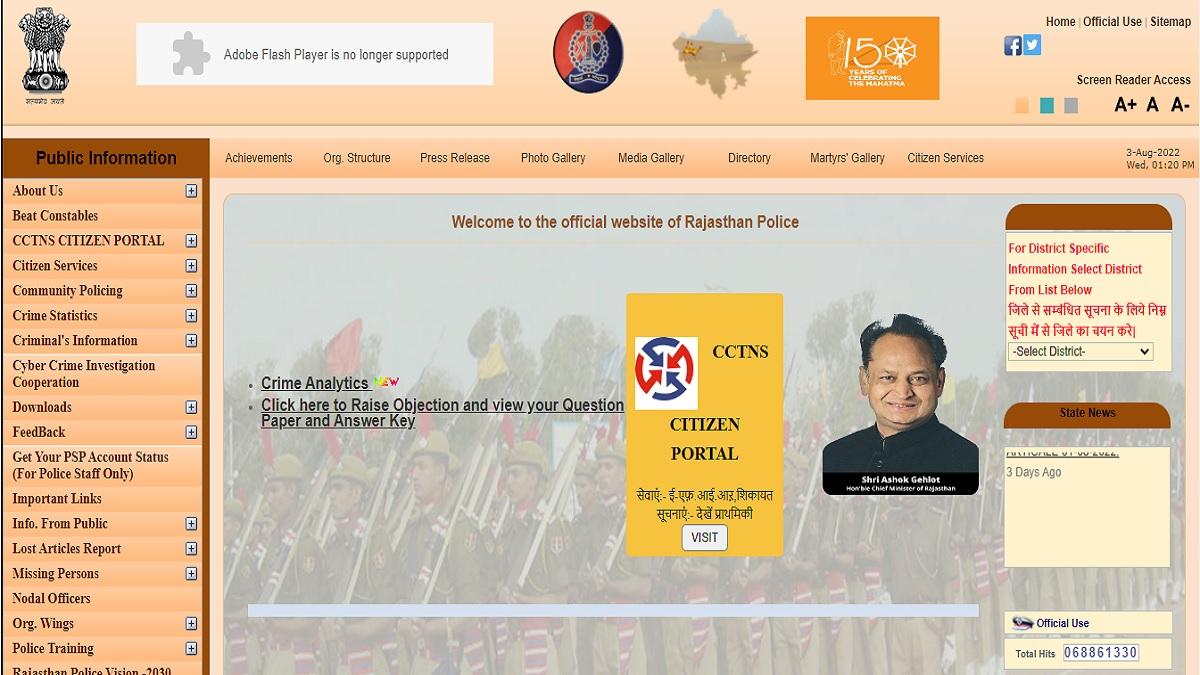 Rajasthan Police Constable Result 2022: