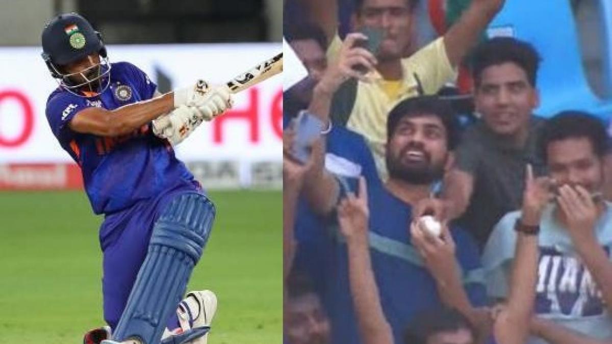 IND vs HKG Asia Cup: KL राहुल ने जड़ा ऐसा सिक्स, स्टैंड्स में बॉल के साथ सेल्फी लेने लगे फैन्स