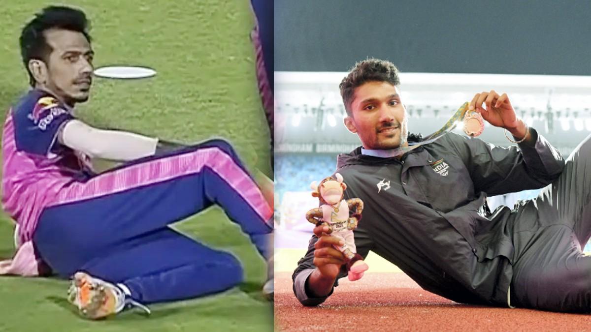 Yuzvendra chahal and Tejaswin Shankar (Twitter)