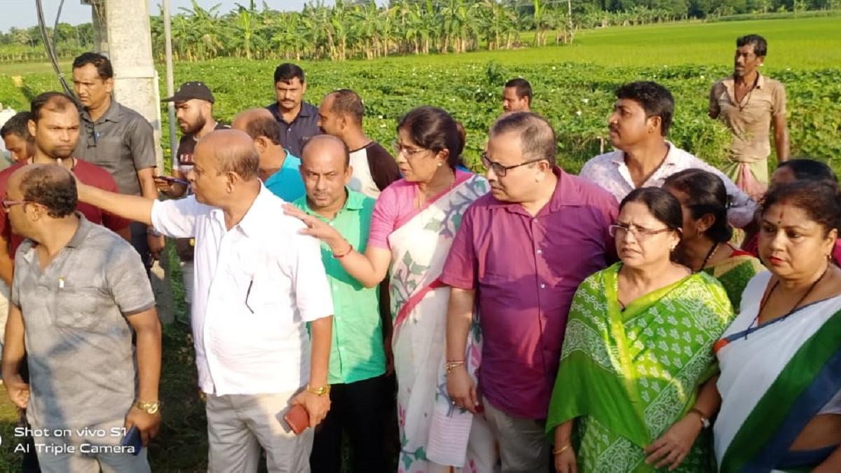 तृणमूल कांग्रेस का डेलीगेशन