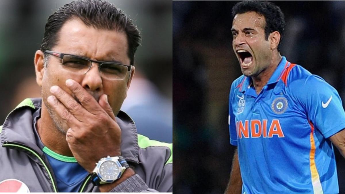 वकार युनूस और इरफान पठान (File)