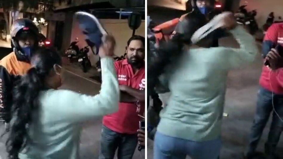 ट्विटर यूजर ने शेयर किया जोमैटो डिलीवरी बॉय का वीडियो