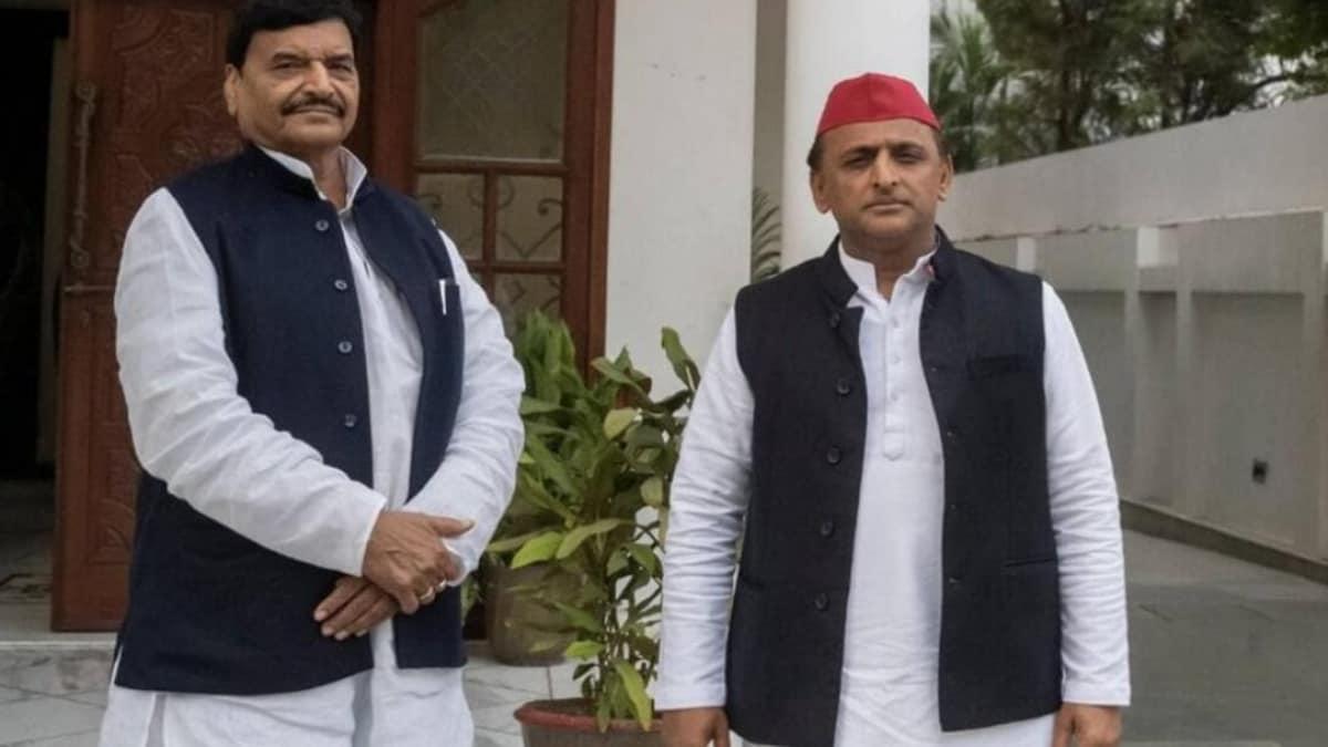 शिवपाल यादव और अखिलेश यादव