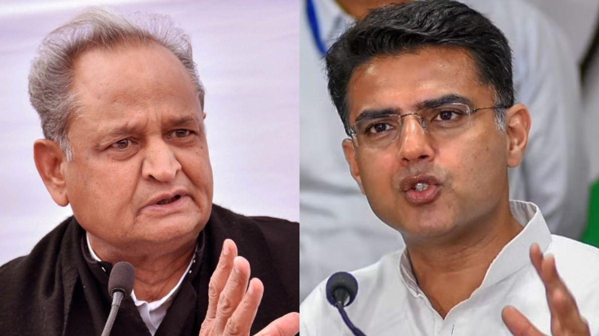 विधायकों और मंत्रियों के साथ अलग-अलग बैठकें कर रहे हैं गहलोत और पायलट (फाइल फोटो)