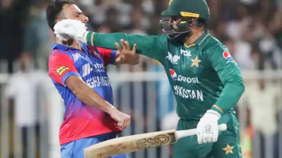 Asif Ali and Fareed Ahmad Fight (Twitter)