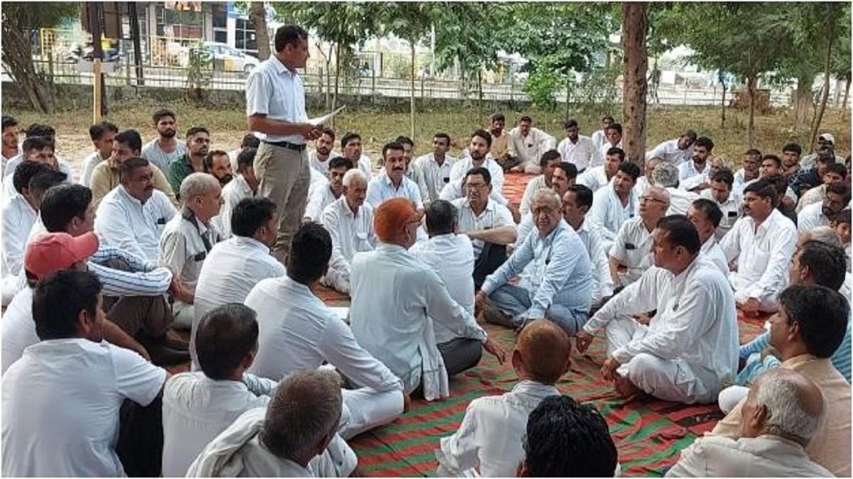 बिश्नोई समाज का अनशन दूसरे दिन भी जारी.