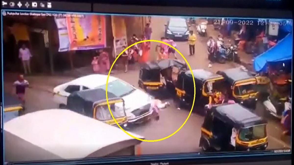 घाटकोपर में कार ने आठ को कुचला