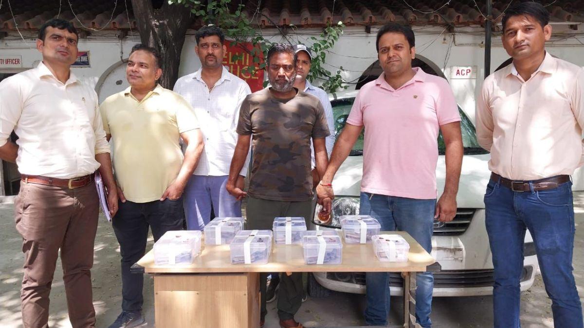 पुलिस ने कार चोर अनिल चौहान को किया गिरफ्तार 