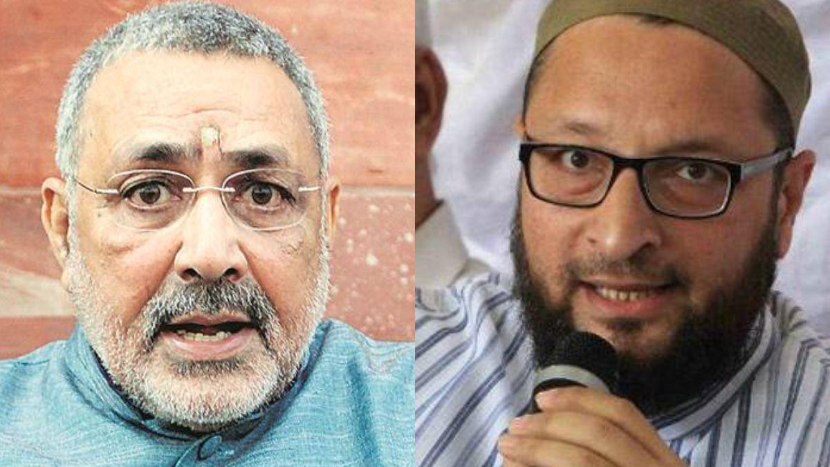 बीजेपी नेता गिरिराज सिंह ने ओवैसी पर बोला हमला (फाइल फोटो)