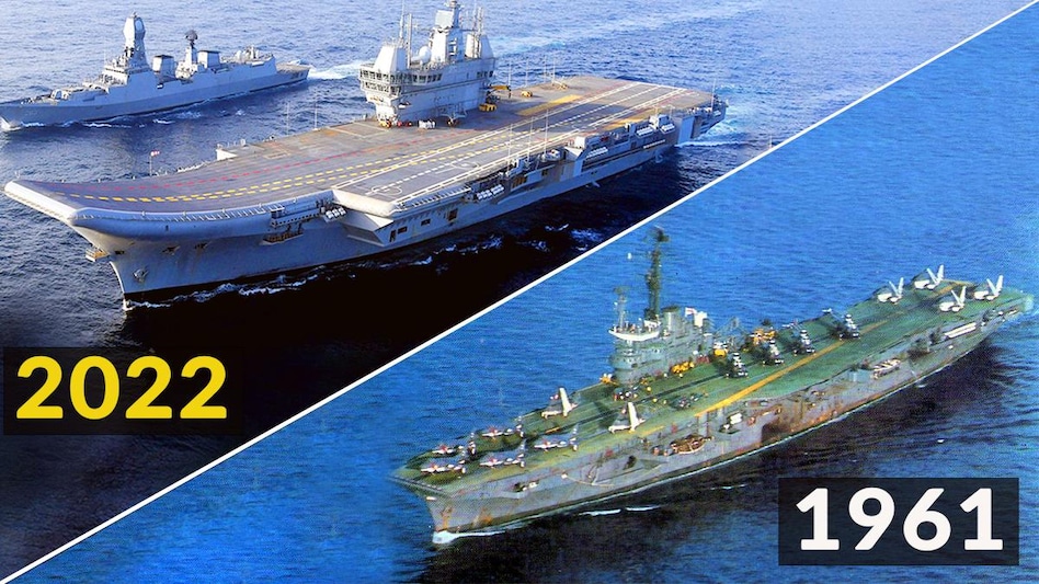 नाम वहीं, ध्येय वाक्य वही, पेनेंट नंबर भी... लेकिन नया विक्रांत ज्यादा ताकतवर और घातक है.