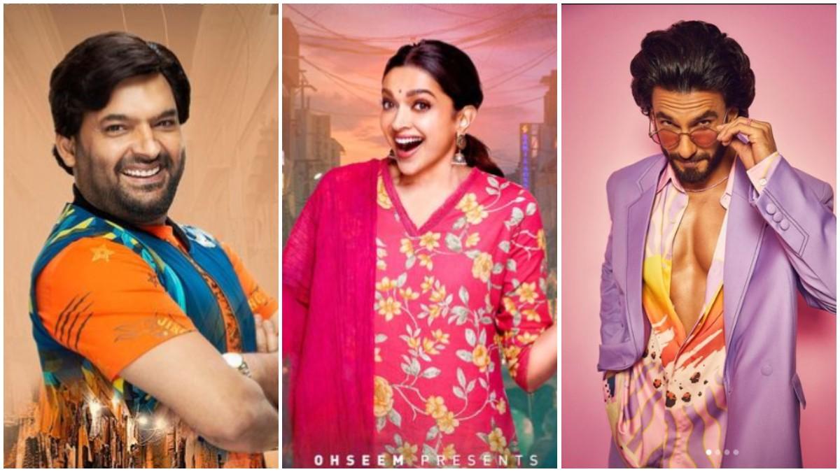 कपिल शर्मा, दीपिका पादुकोण, रणवीर सिंह