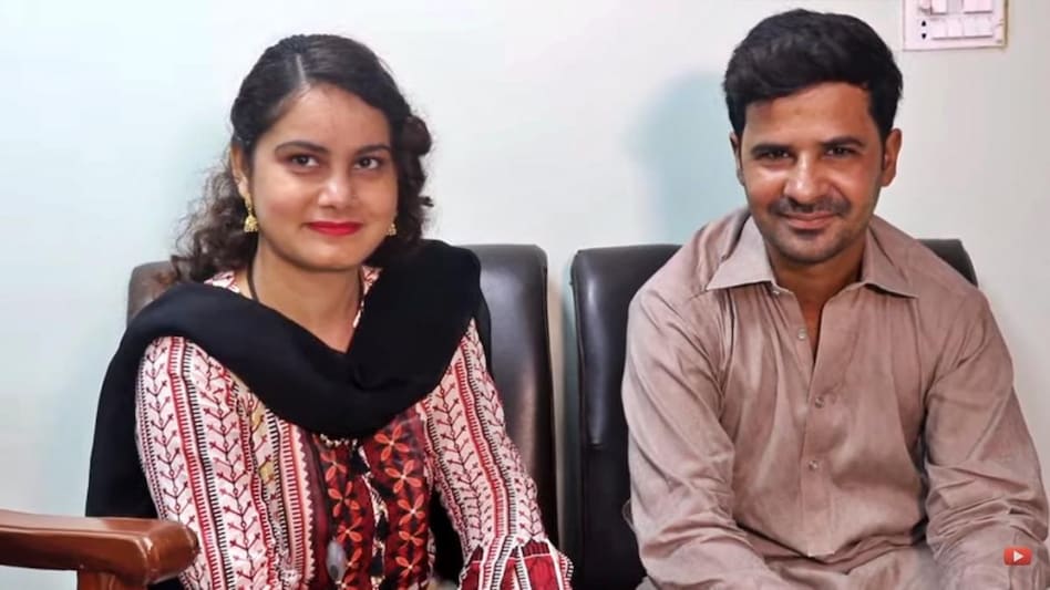 मुस्कान और आमिर की जोड़ी (Pic- YouTube)