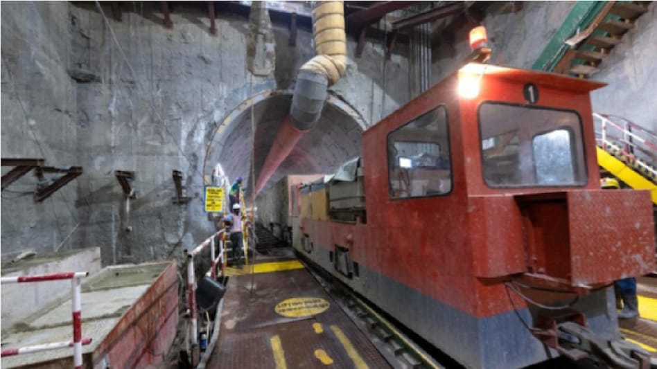 Delhi-Ghaziabad-Meerut Rapid Rail Tunnel Work