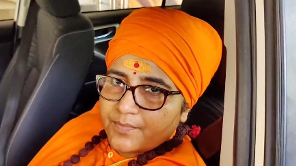 भोपाल सांसद साध्वी प्रज्ञा. 